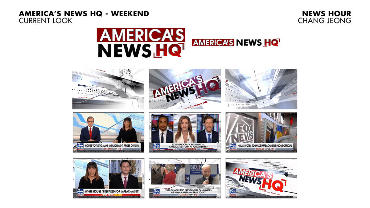 3D animation  branding  broadcast fox news motion design motion graphics  news typography   logo