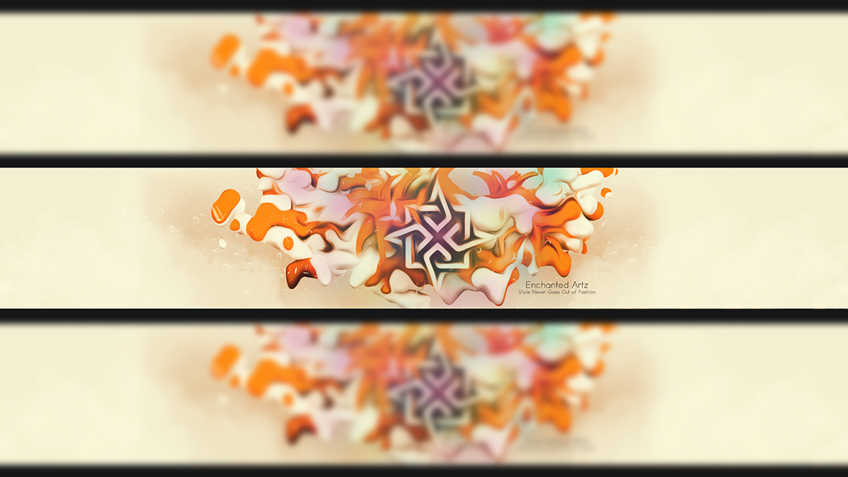youtube banners banner design abstract 3D 2D