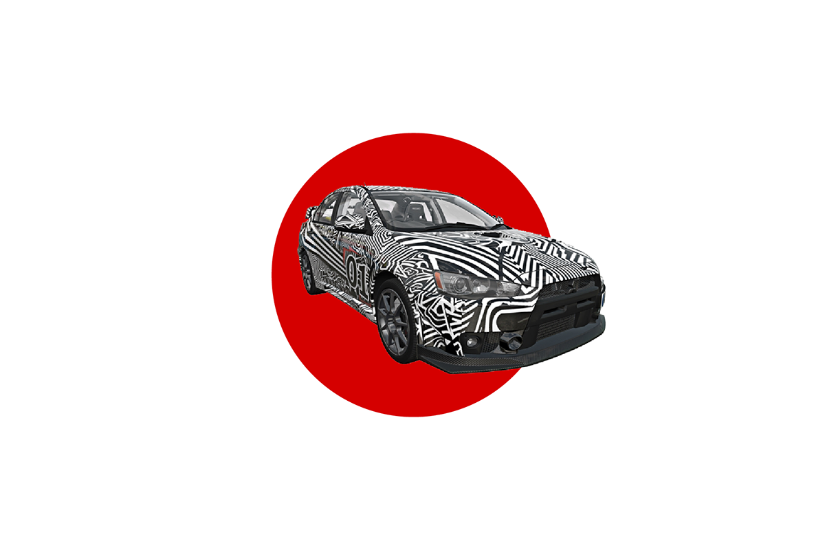 car Livery art art direction  pipeline