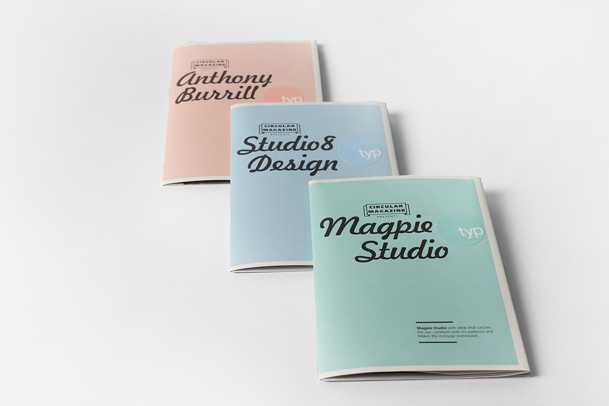 supplement Magazine design Typographic Design