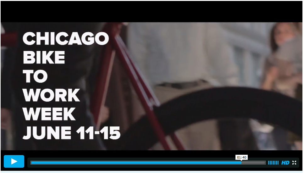 Cycling Bicycle Promotion video chicago broadcast