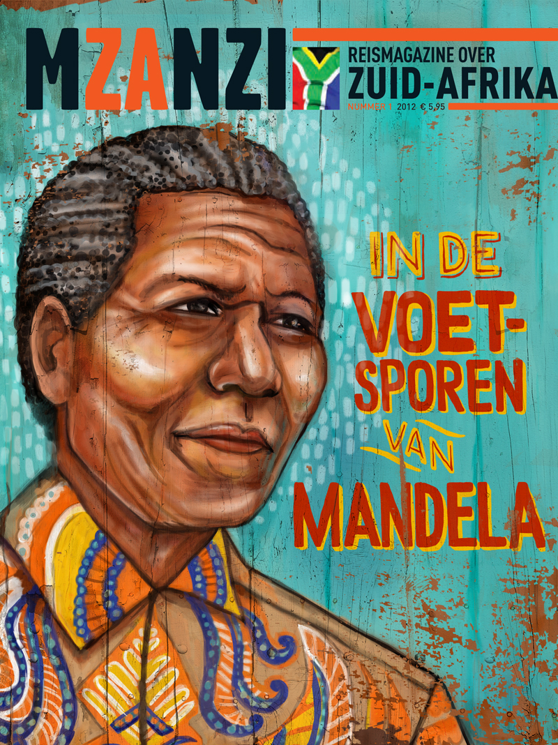 Mandela portrait south africa