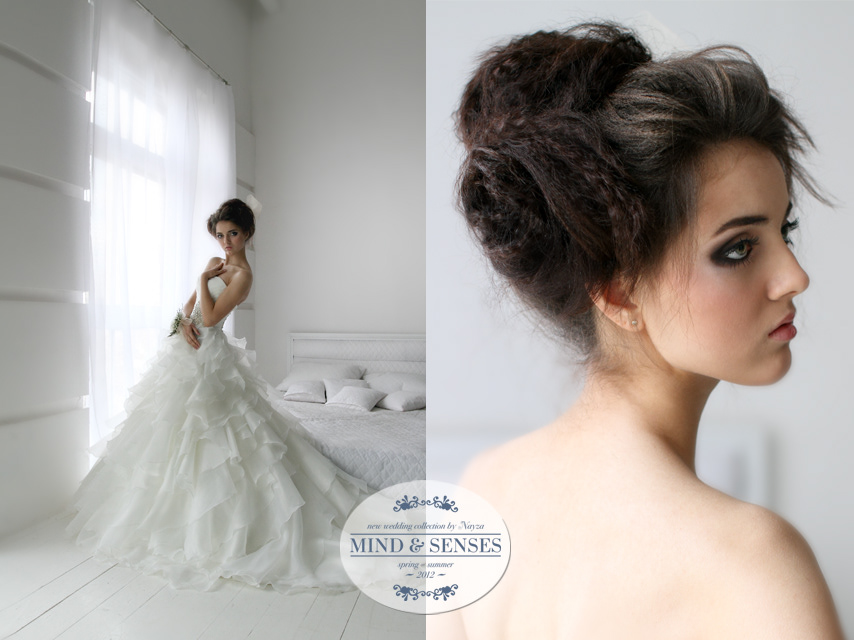 свадьба женщина девушка невеста студия свет Nayza макияж стиль одеваться