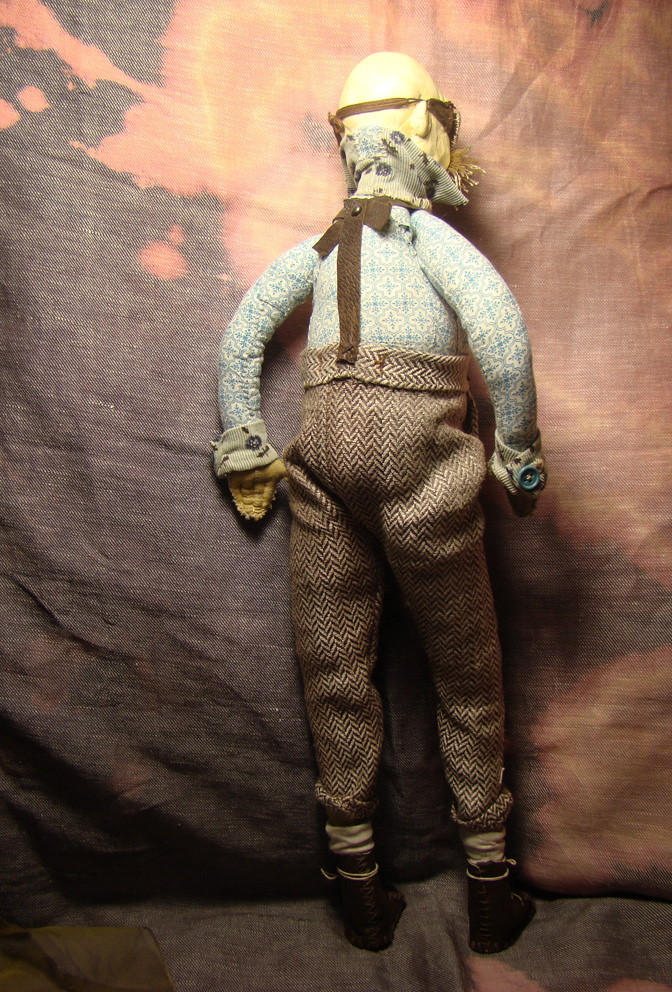 Pilot Uncle doll doll mobile STEAMPUNK