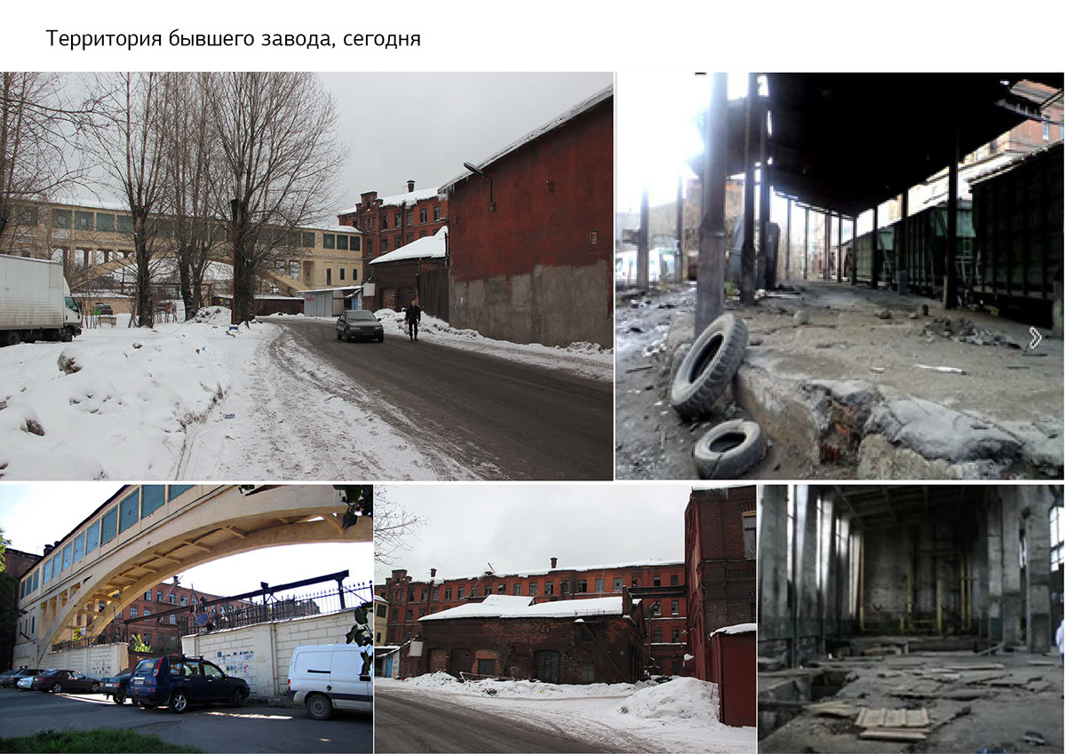 bridge Remediation old factory red triangle factory Russia public space Park grey zone Transformation