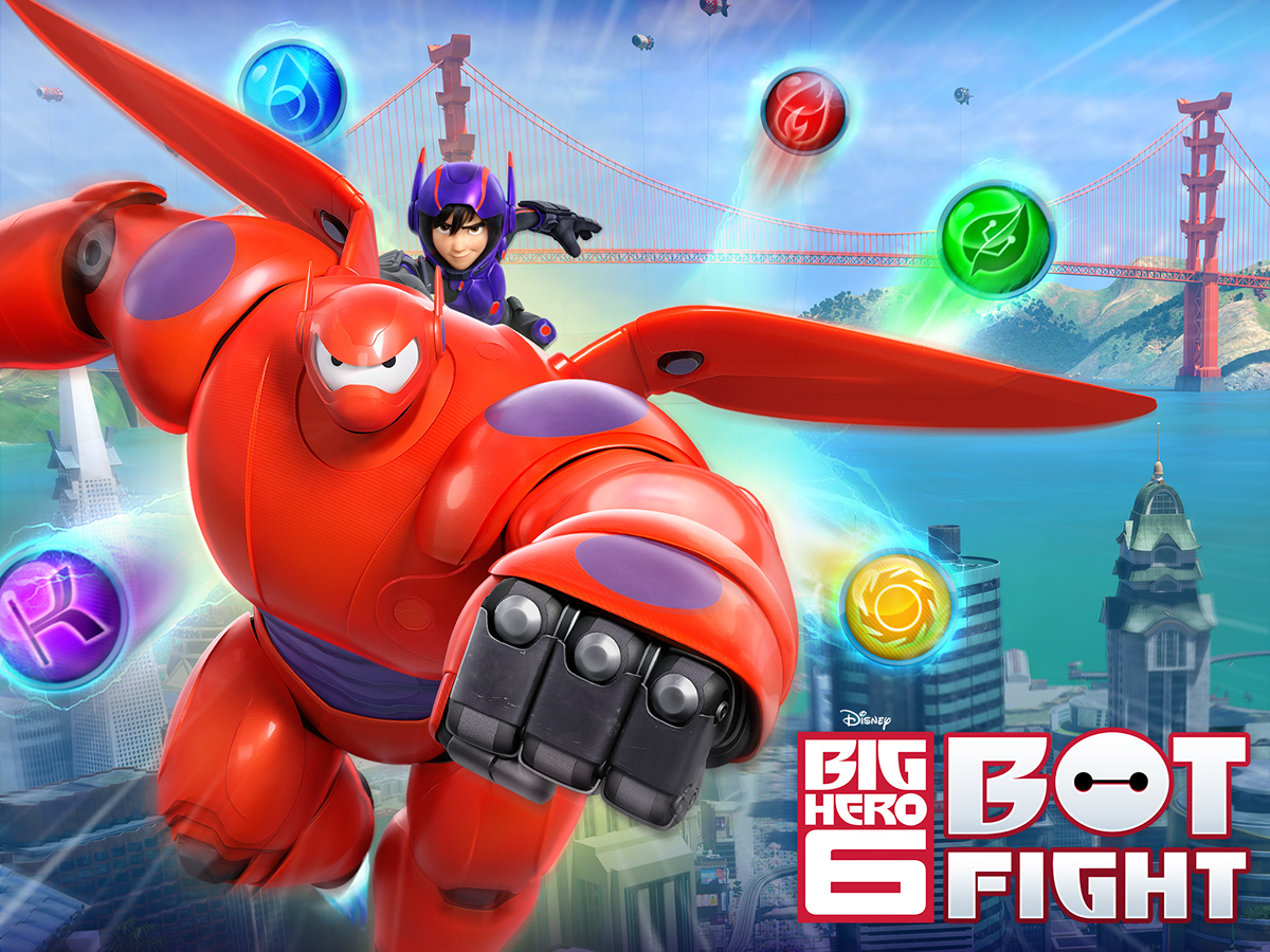 Big Hero 6 Bot Fight Mobile Game on Behance