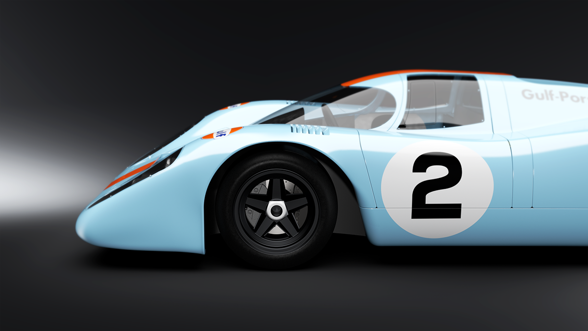 Porsche 917 k 3D Modelling 3D Porsche