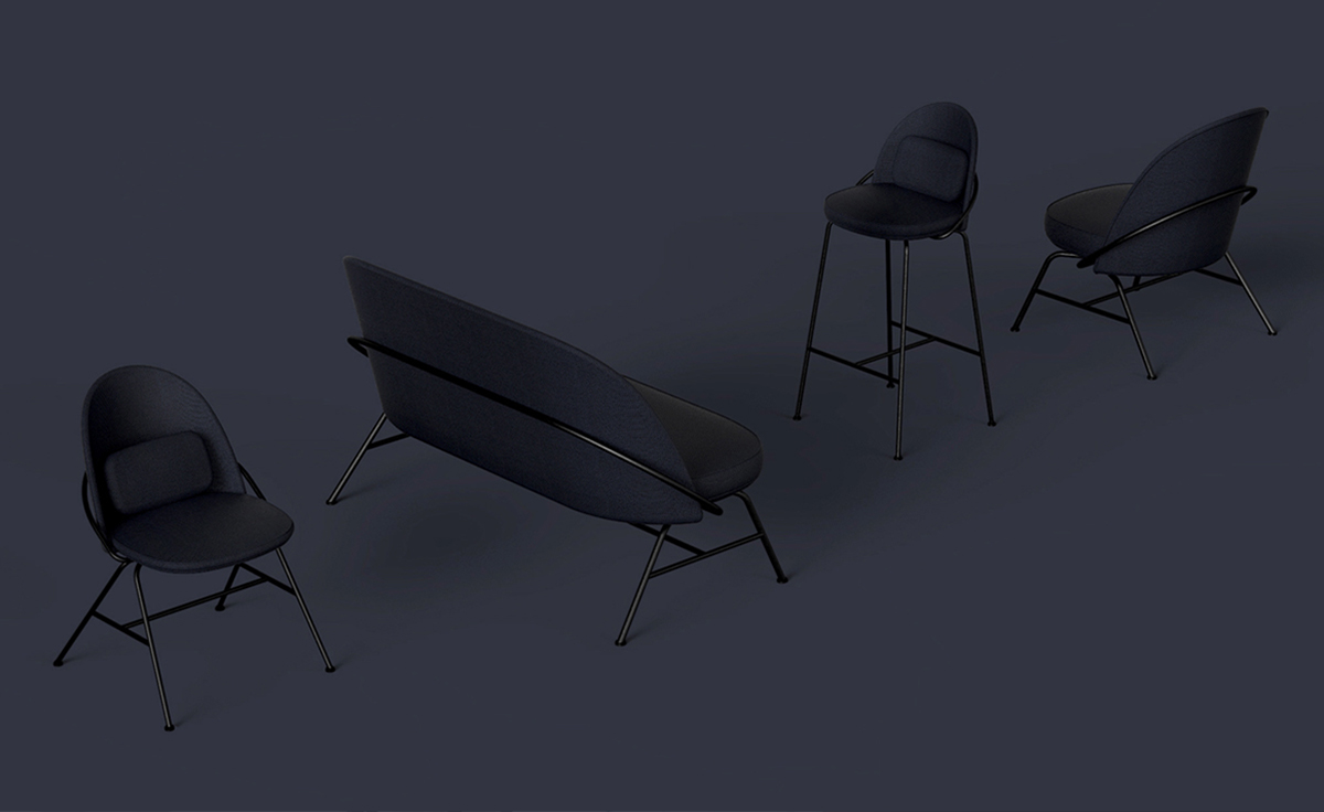 GISELE / Chair, Furniture, Industrial Product on Behance