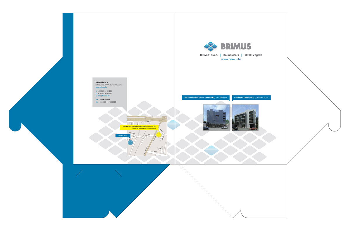 brimus Logotype CD cover Promotional Materials apartments business premises