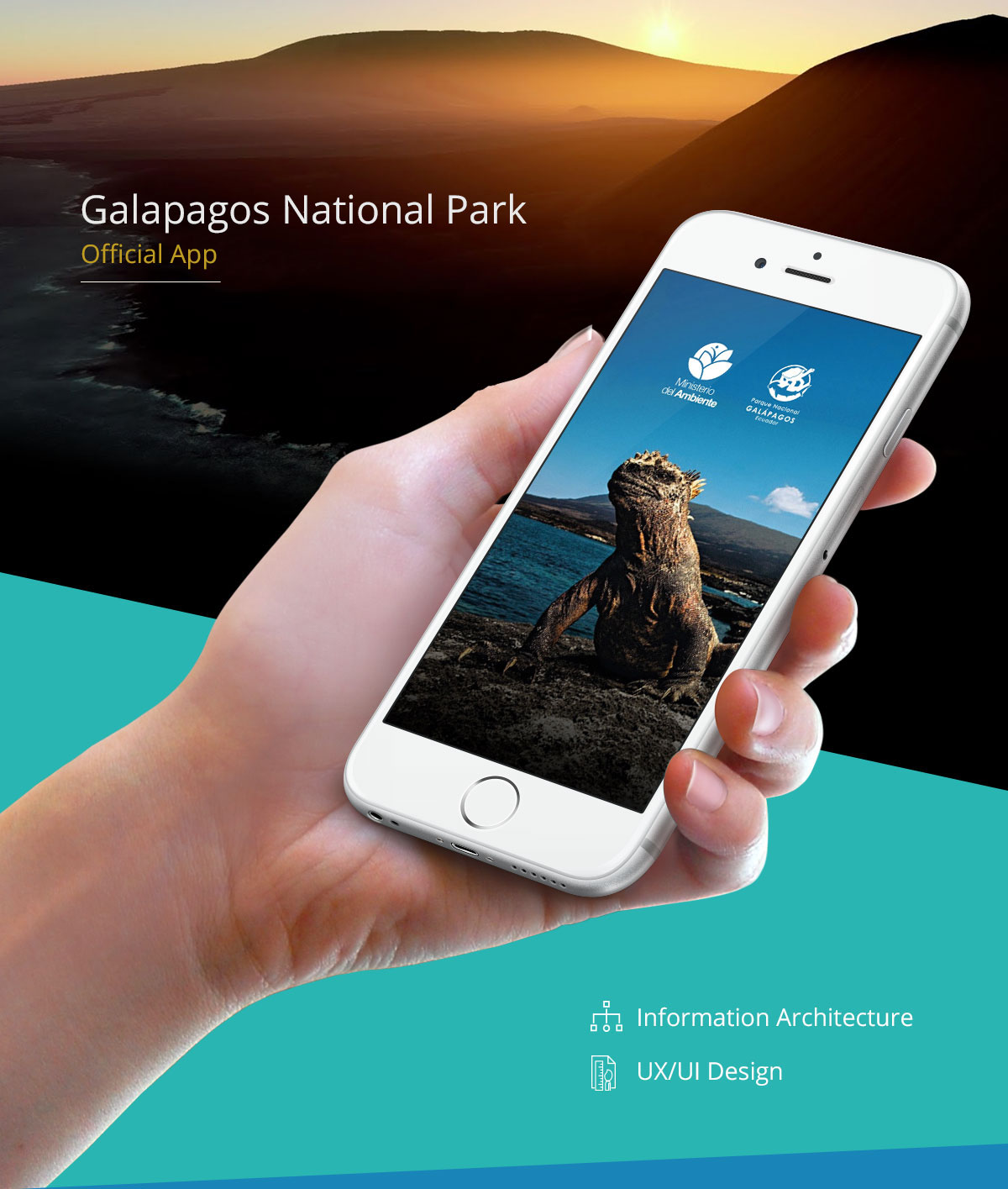 galapagos app app mobile Galapagos Ecuador ui design UX design mobile design islands user experience user interface Aplication Design App mobile design Diseño de interfaz diseño de app app movil