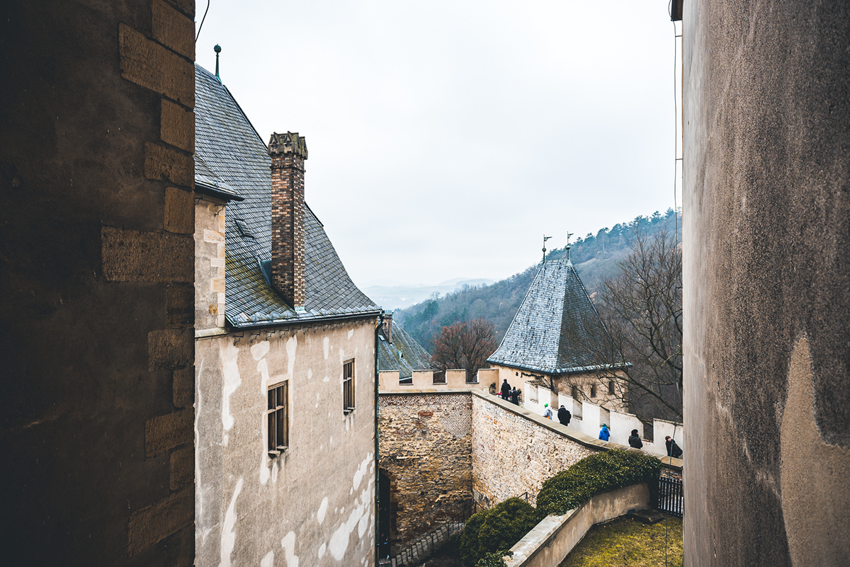Adobe Portfolio karlštejn Europe Travel Czech Republic Castle history culture explore arhitecture