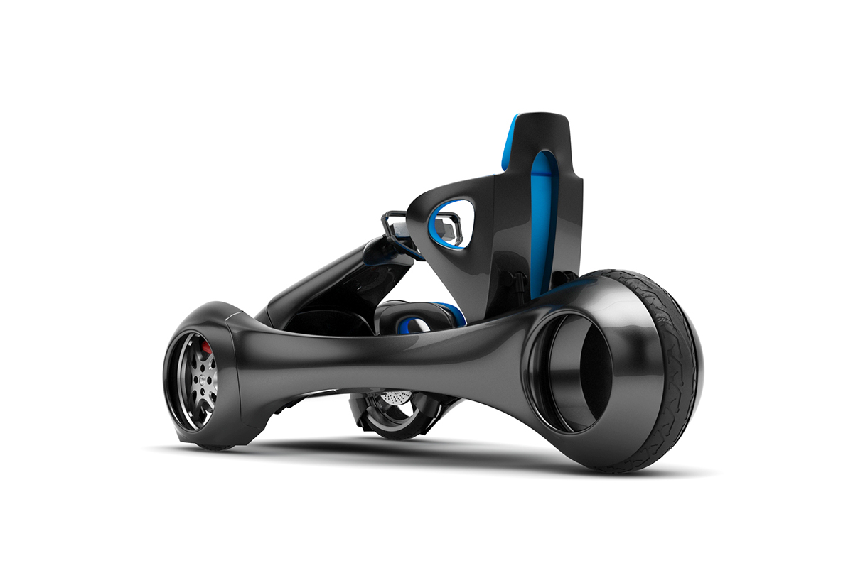 trike car automotive   Nature toucan biomimicry nthree concept lightweight speed fast electric hybrid race future