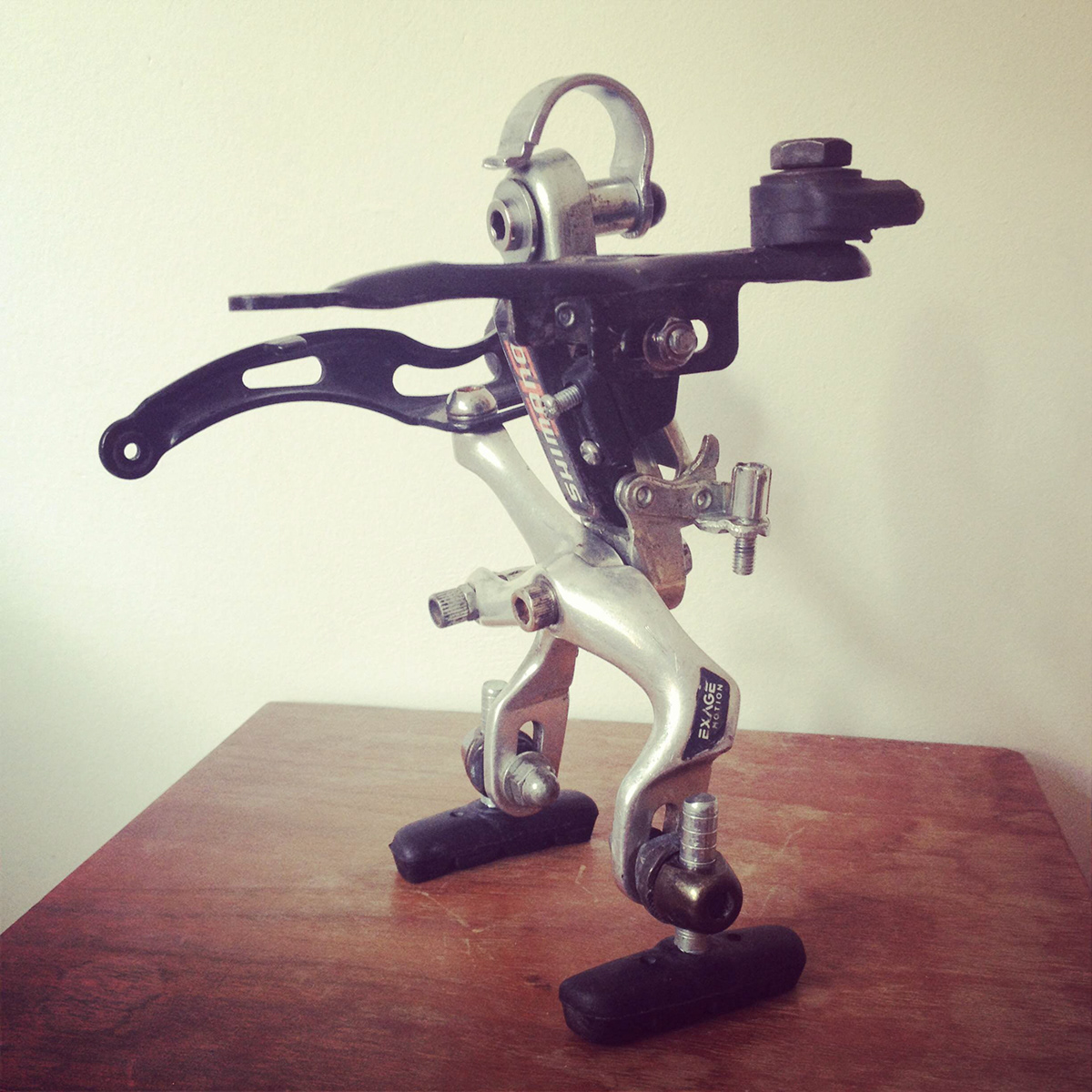 RECYCLED upcycled robot Bike
