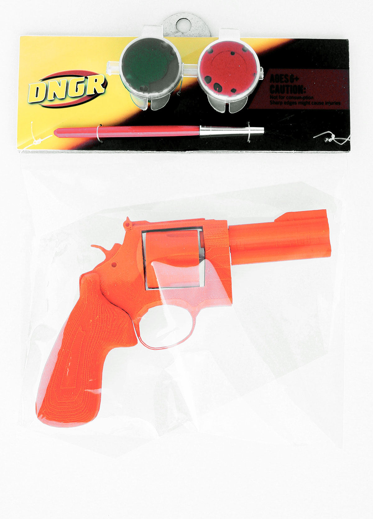 3d print conceptual weapons toys guns shrunken irony