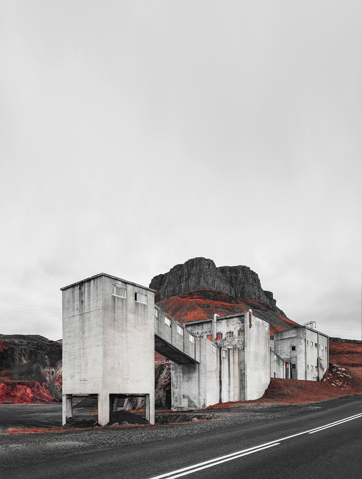 ruins iceland Abandoned Buildings Icelandic Architecture architecture exterior mines Photography  Architectural Photographer nanne springer