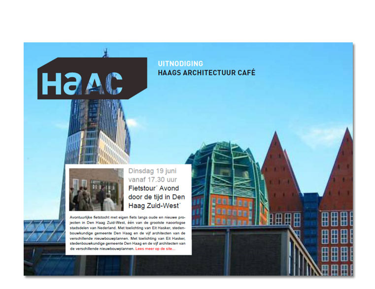 Haags Architectuur Café  HAAC den haag  architecture
