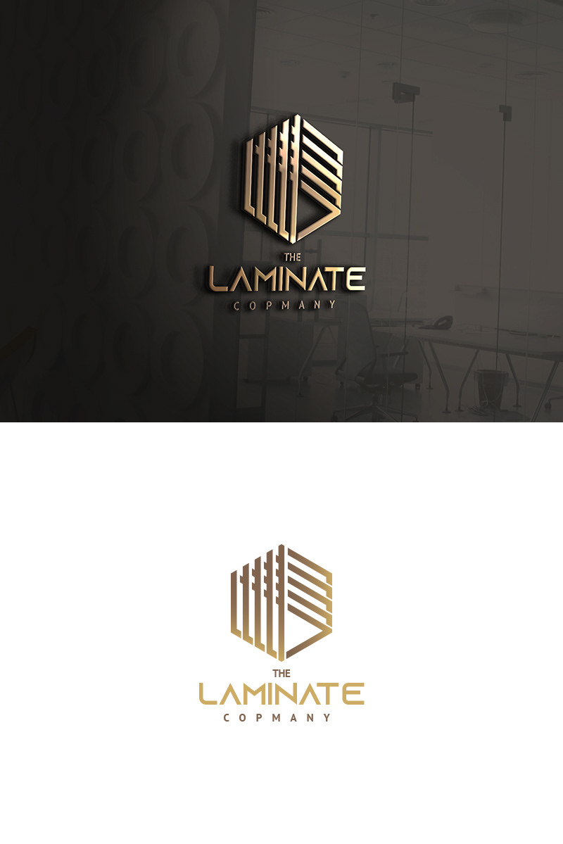 Laminate Logo wood logo Polygon logos laminate logo ideas laminate logo inspiration architecture logo furniture logo abstract logo
