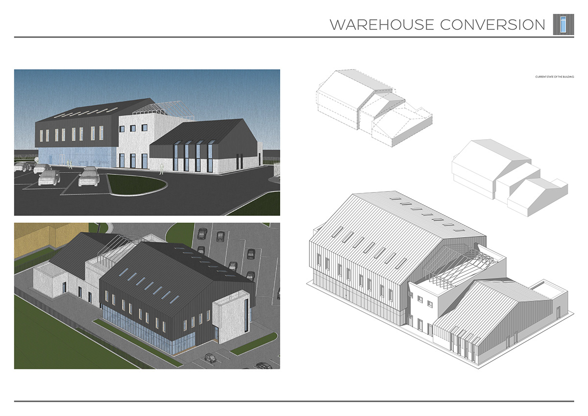 architecture warehouse conversion officespace rehabilitation depot