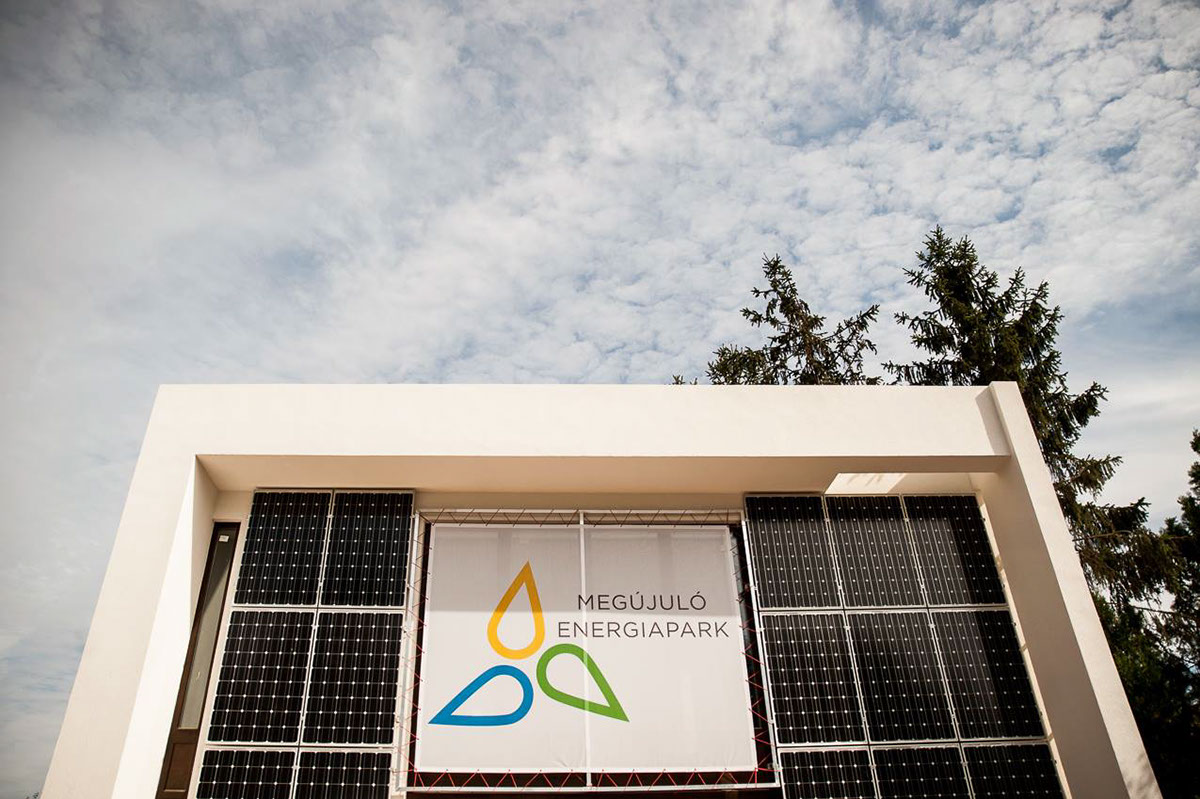 MegujuloEnergiapark logo identity debrecen renewable energy alternative