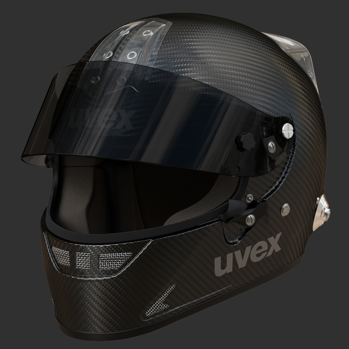 Motorsport free 3dmodel Helmet UVEX FIA lmp1 pit stop wec
