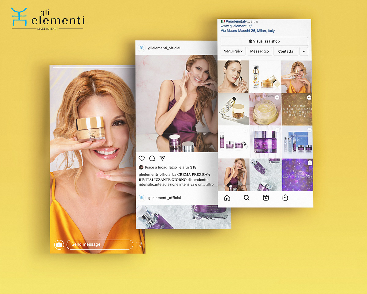 ads Advertising  beauty cosmetics digital Fashion  marketing   skincare social media