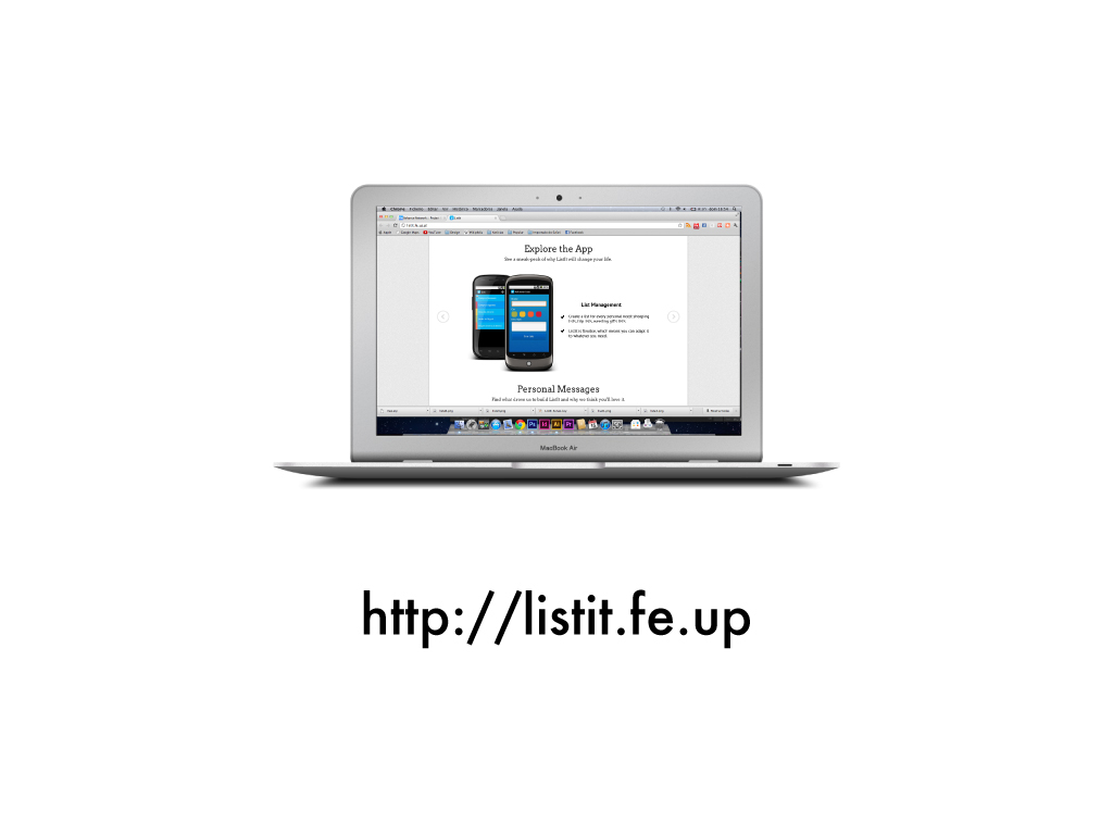 app  mobile  listit blue shop list UI ux