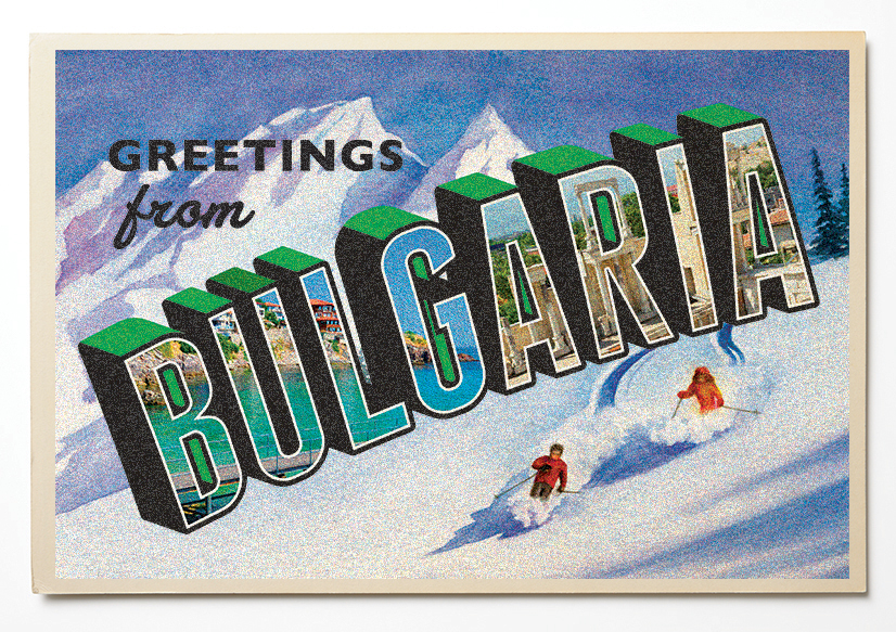 postcards photo illustration  vintage