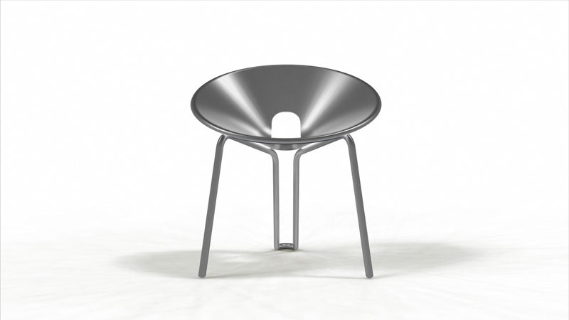 aluminum Sustainable reciclable Outdoor chair ms&p