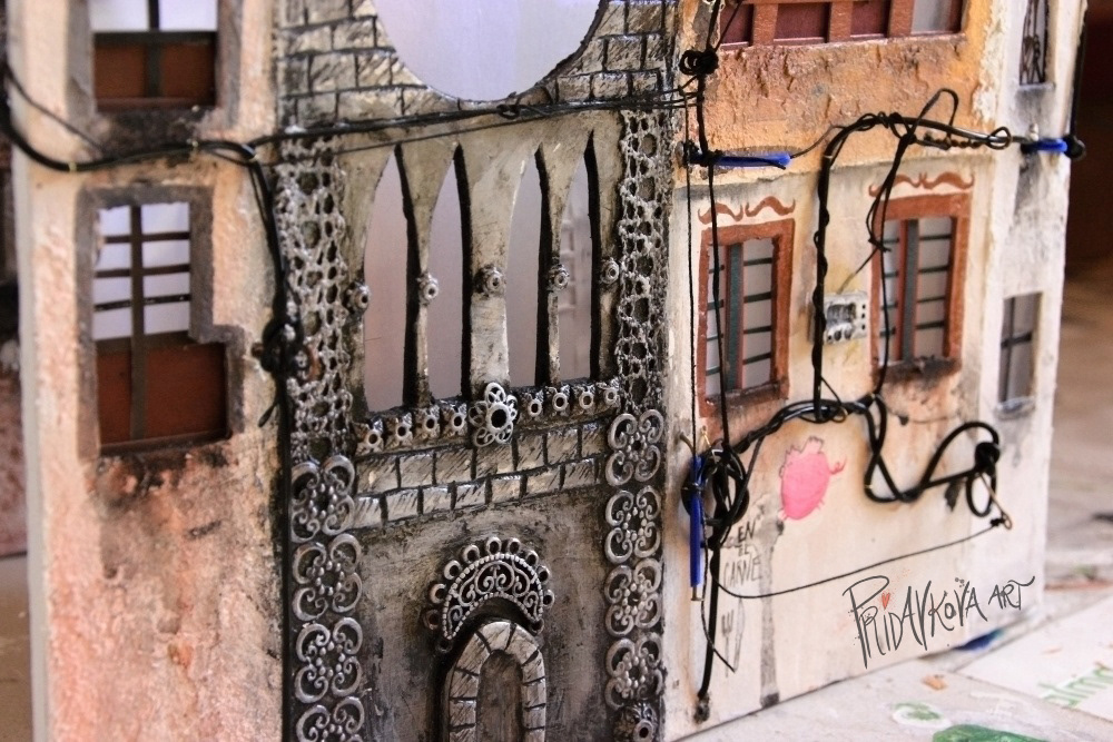 scene Miniature creating artwork streetart sculpture stopmotion