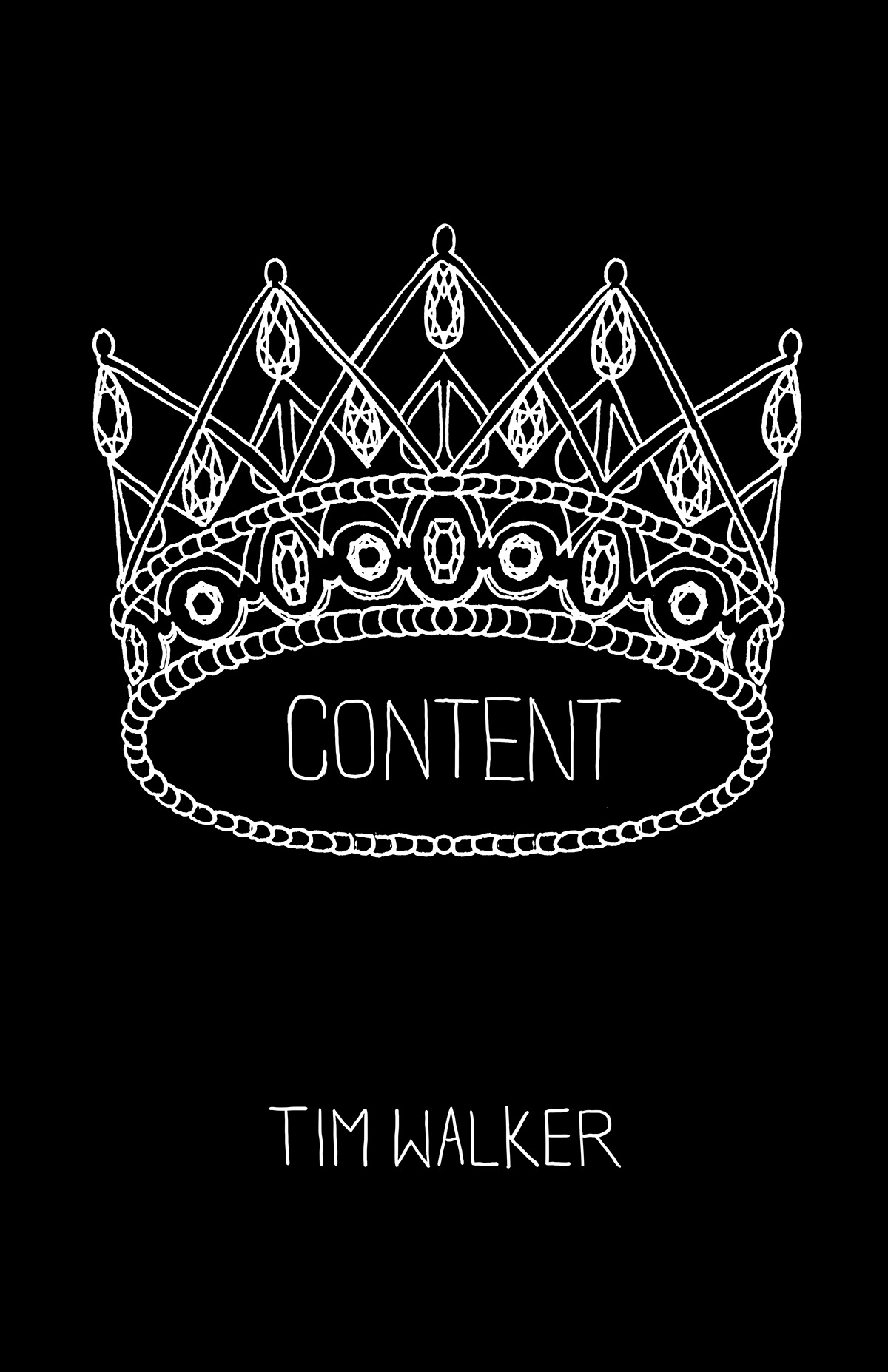 design graphic crown content is king