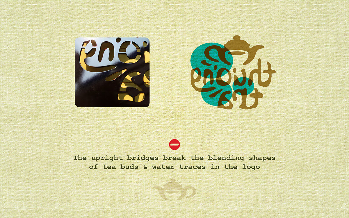 logo tea hadunghiep stencil