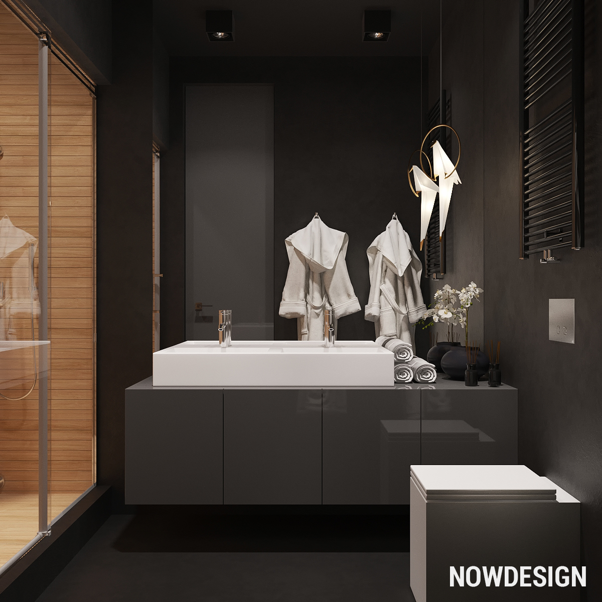 minimal Minimalism NowDesign nowdesign_studio Saint-Petersburg design studio modern wood corona Render