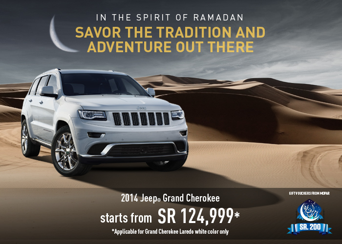 Advertising  automotive   chrysler dodge graphic design  jeep banner print ram ramadan