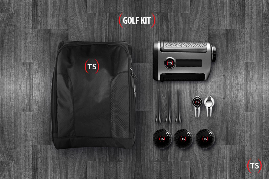 Total Shield TS security black simple brandig kit golf Travel
