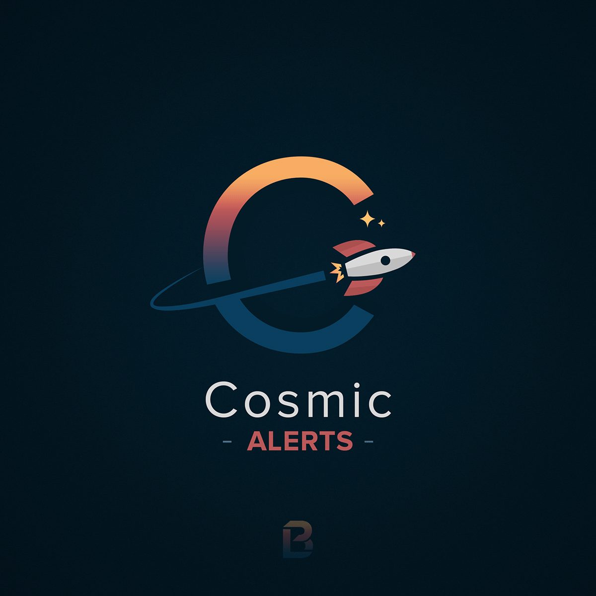 rocket logo design cocnept graphic vector cosmic art Icon logotypes