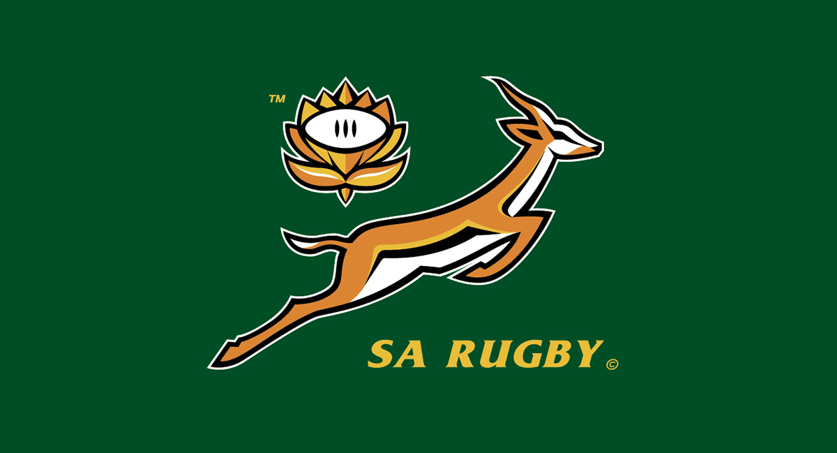 sport identity springboks Rugby design badge