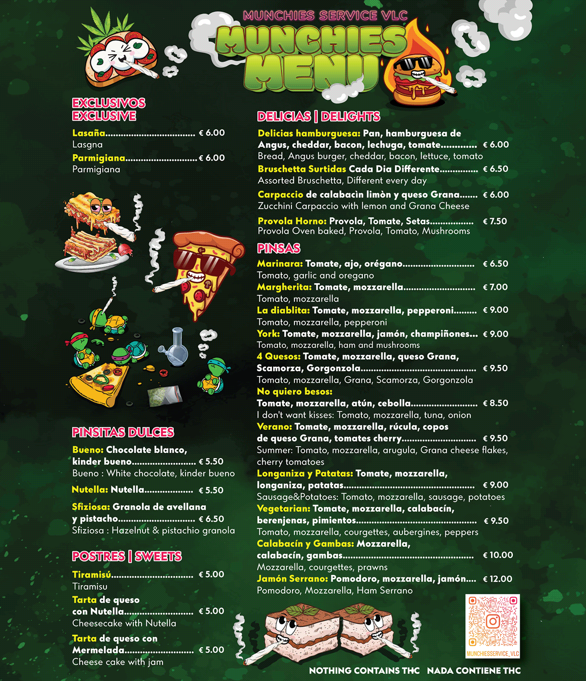 graphic design  menu branding  illustrations lettering funny comic Character design  food meni humour