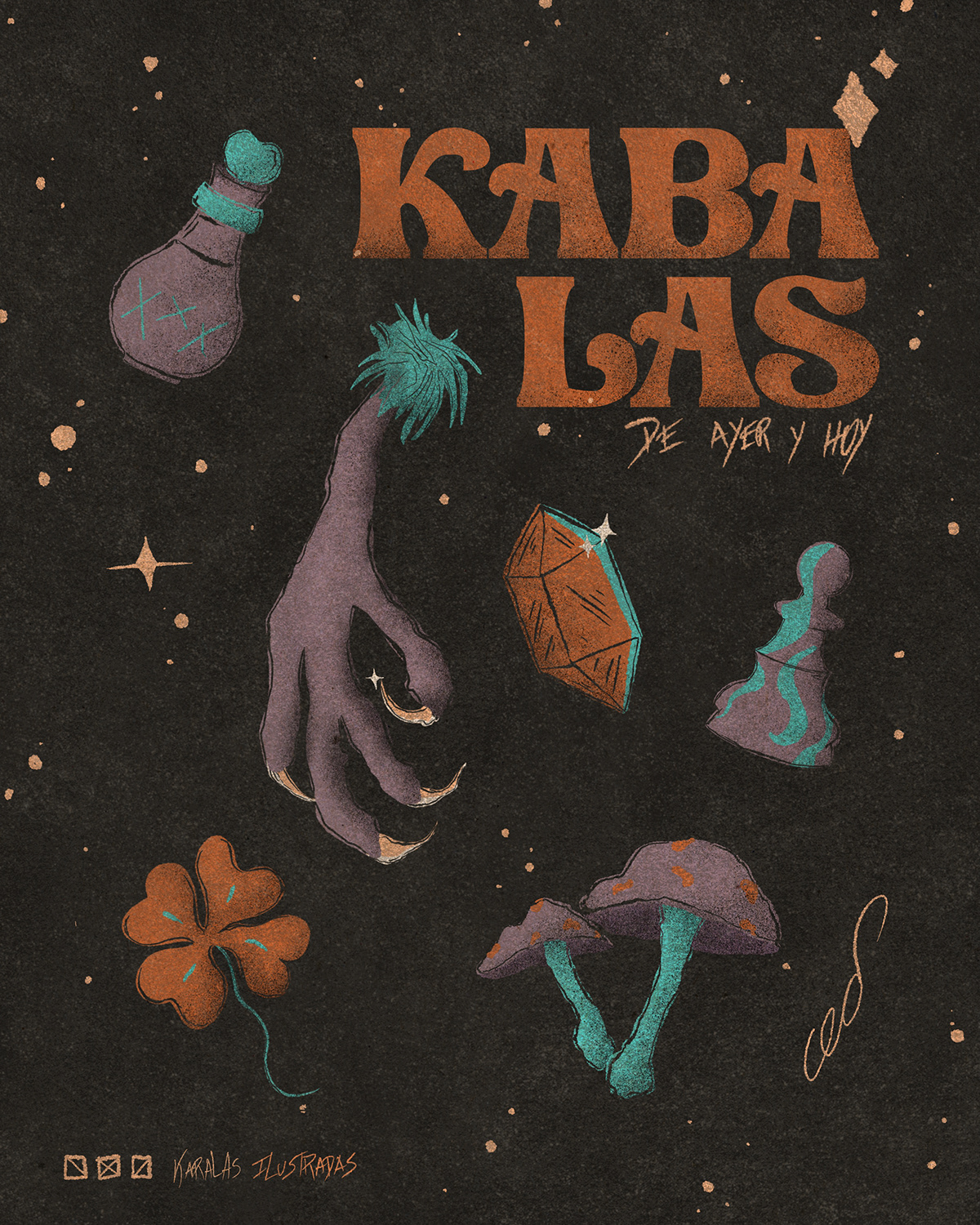 Kabalas poster design.