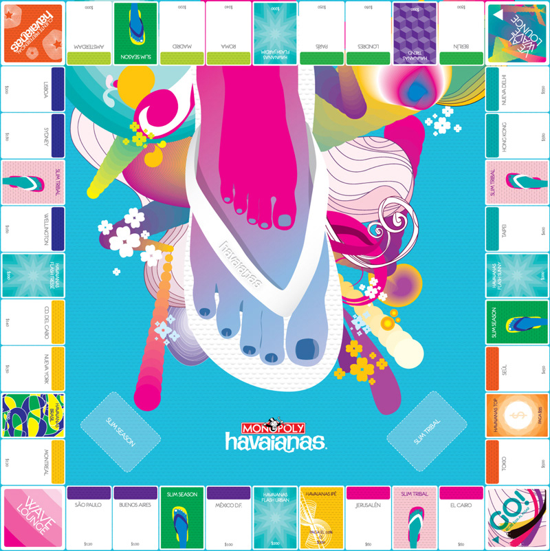 Monopoly havainas color