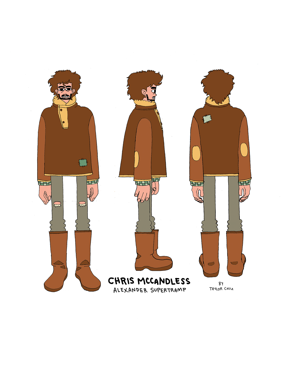 alexander supertramp Chris McCandless into the wild animated gif gif Character Character design 