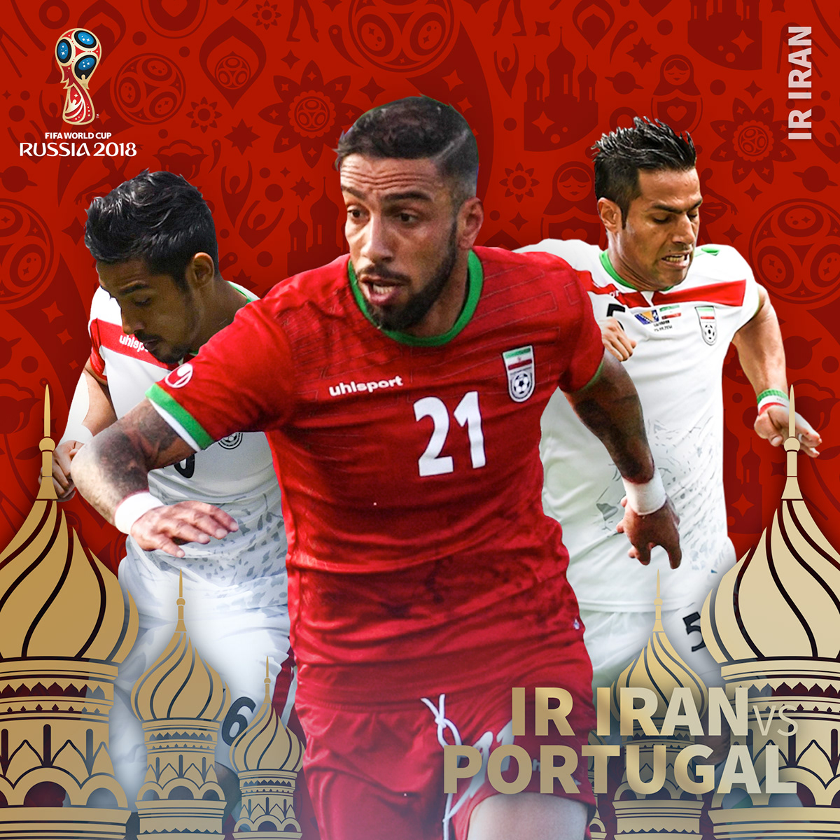 Russia FIFA world cup post posts design Graphic Designer Portugal