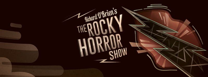Rocky horror Show lips geometric Theatre laser