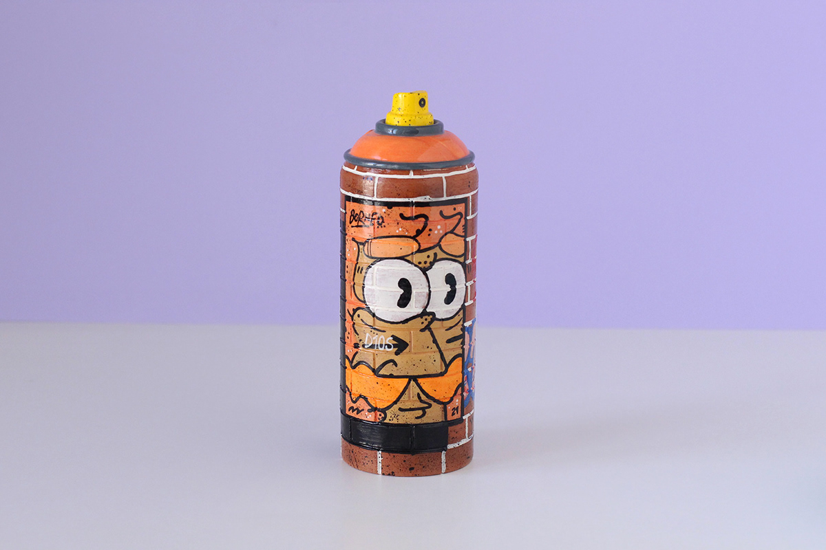 art ceramic clay color Graffiti handmade ilustration sticker streetart toy