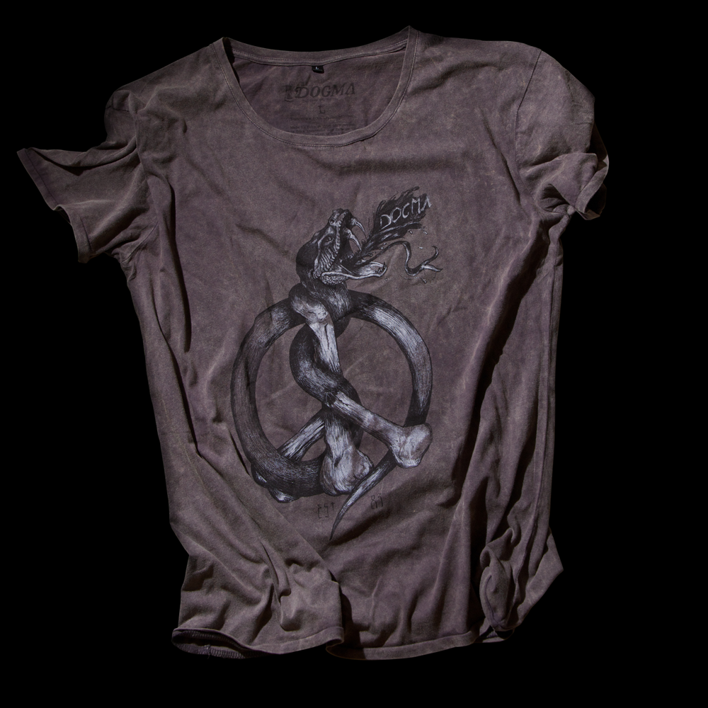 peace snake anti war venom ink draw dark poster t-shirt art