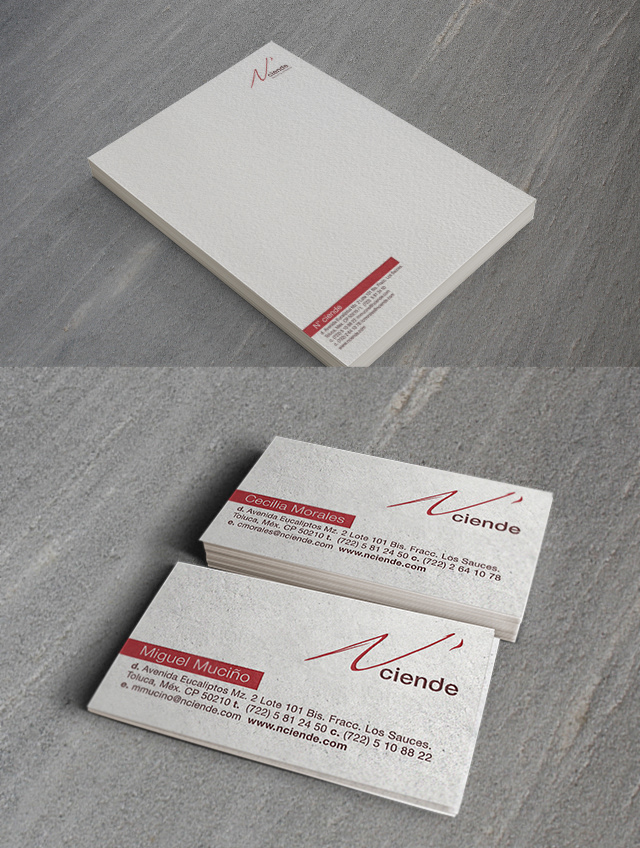 business card Stationery Web Website sitio pagina chimeneas chimney  calefaccion logo Logotipo diseño design Aloo