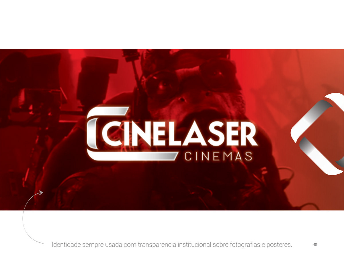 cine CINELASER cinemas Ariquemes vilhena cinelaser cinemas sala de cinema Logotipo logo identidade visual visual identity