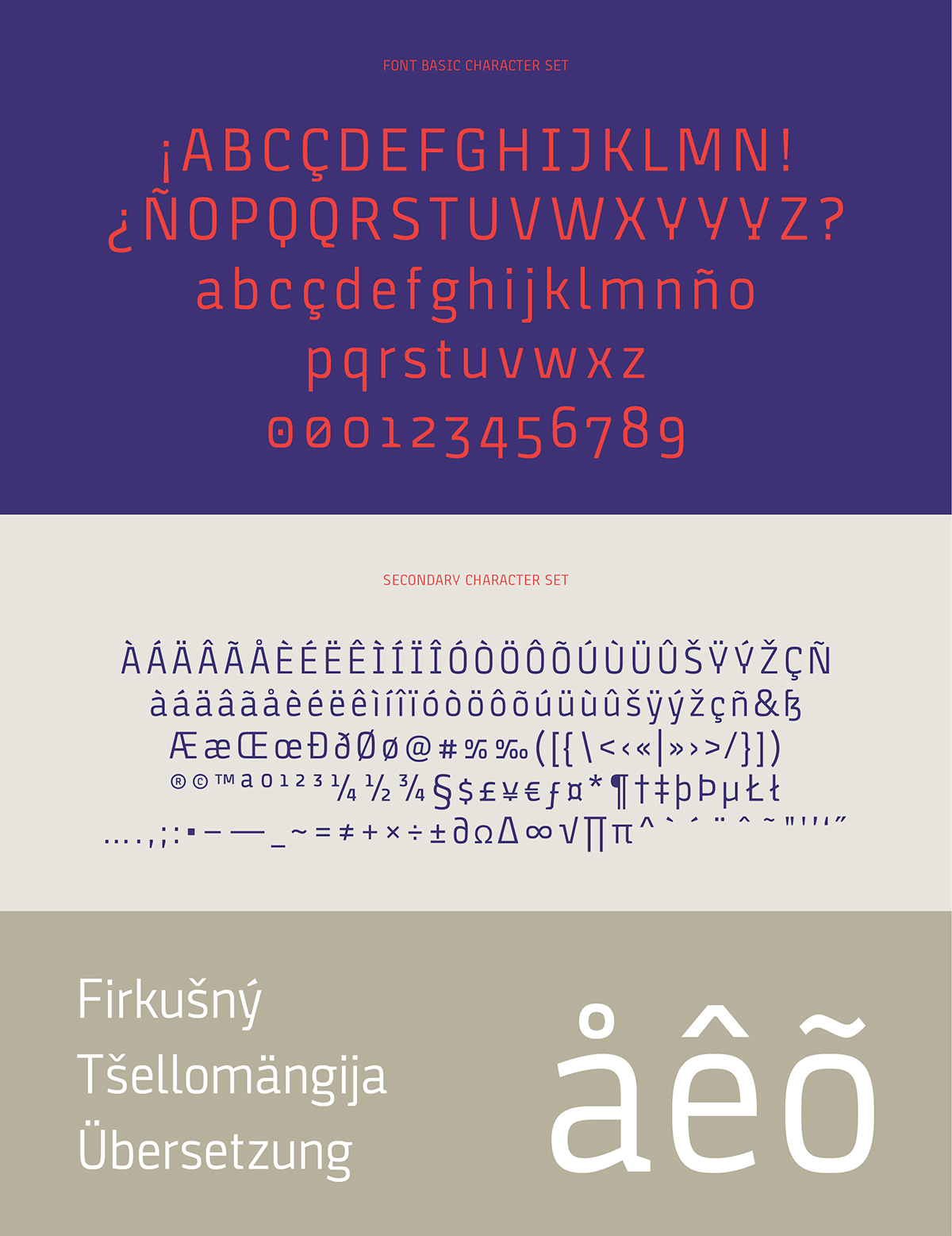 sans serif font Ethnic Typeface inca peru