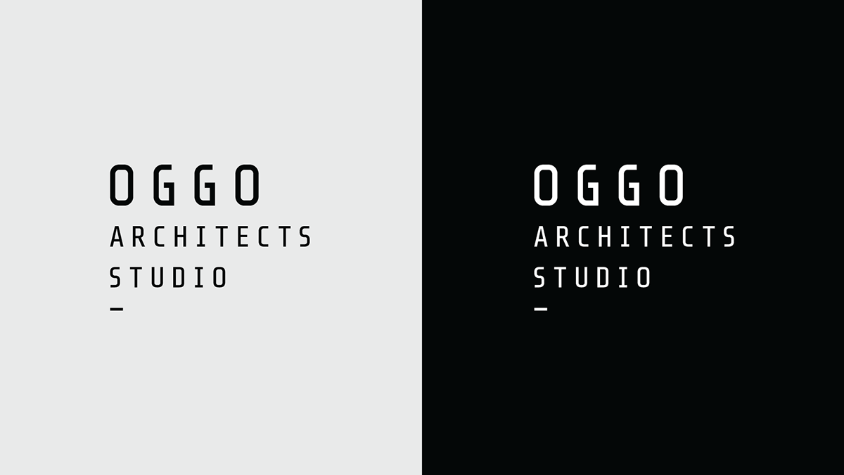 architects branding  studio logo design designer architecture arch black identity