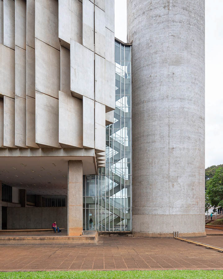 architecture Brazil column contemporary detail modernism modernist Photography 