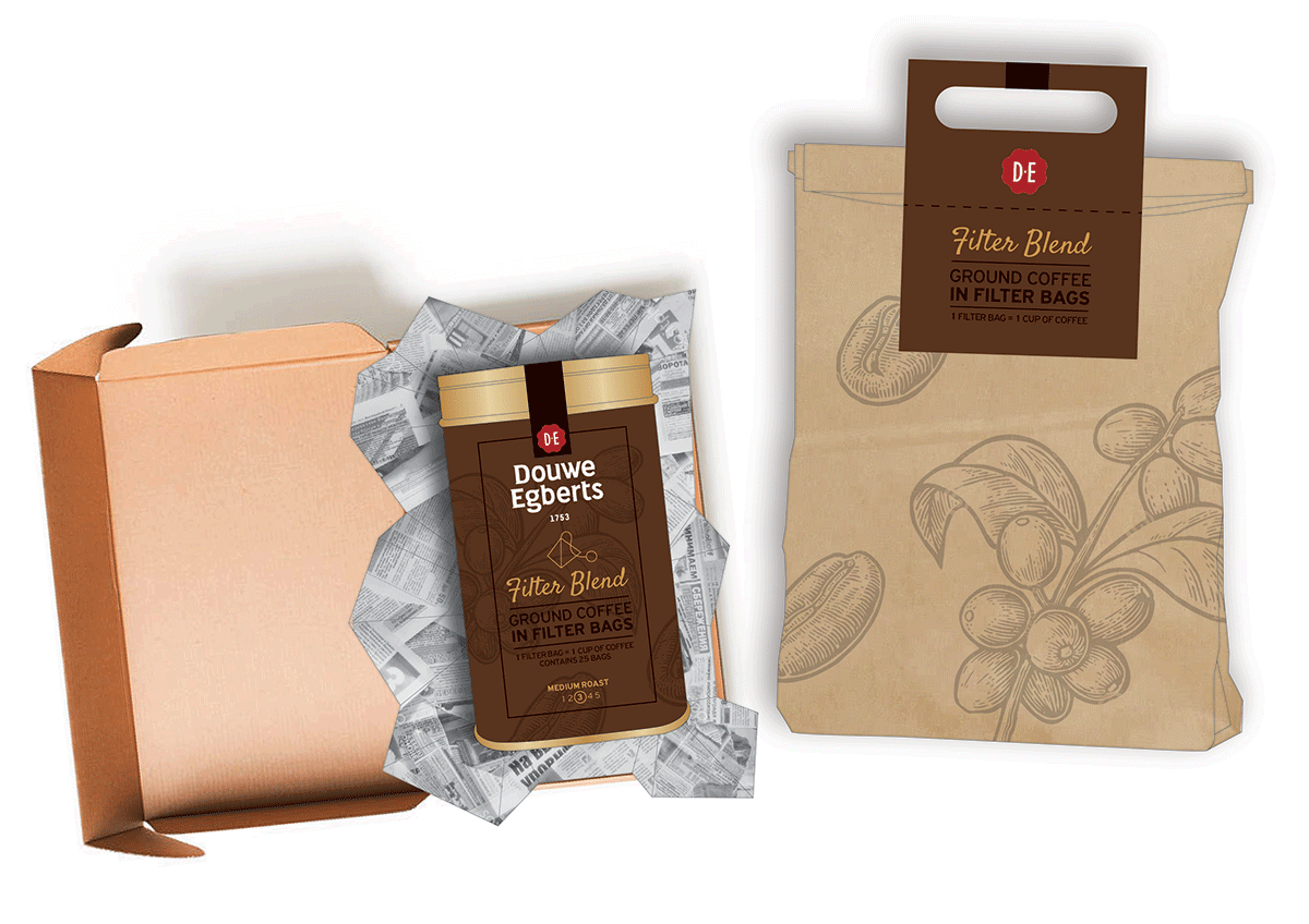 brand guidelines Douwe Egberts Packaging Product Strategy Sustainable